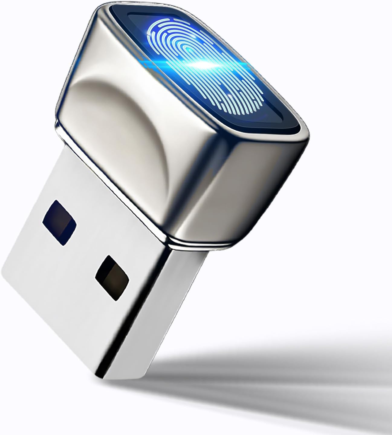 Windows10/11, Setup-Windows USB Fingerprint Reader for Windows Hello Mini Fingerprint Scanner,Metal Shell Auto Driver