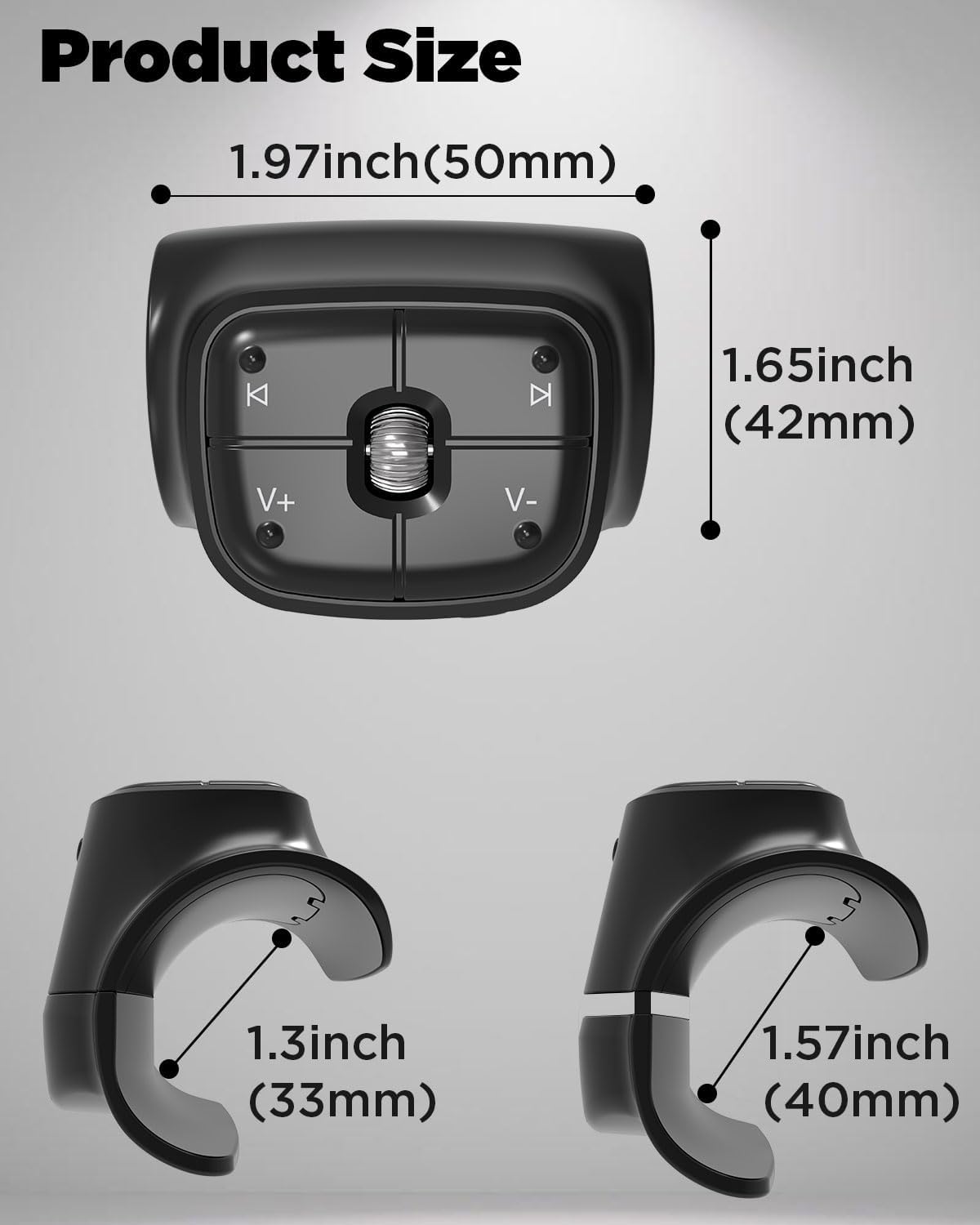 Fueiyita 16 Pro/16 Media Button Remote Selfie Control for Steering Wheel Car Type-C Charging Liking Short Videos While