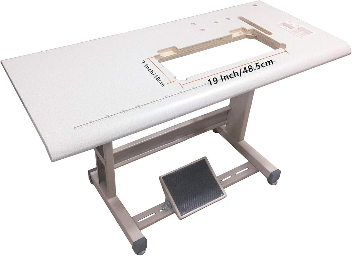 YEQIN "T Legs Sewing Machine Table Stand/Sewing Desk for Juki DDL8700 5550 DU1118 Type Single Needle Lockstitch Sewing Machines
