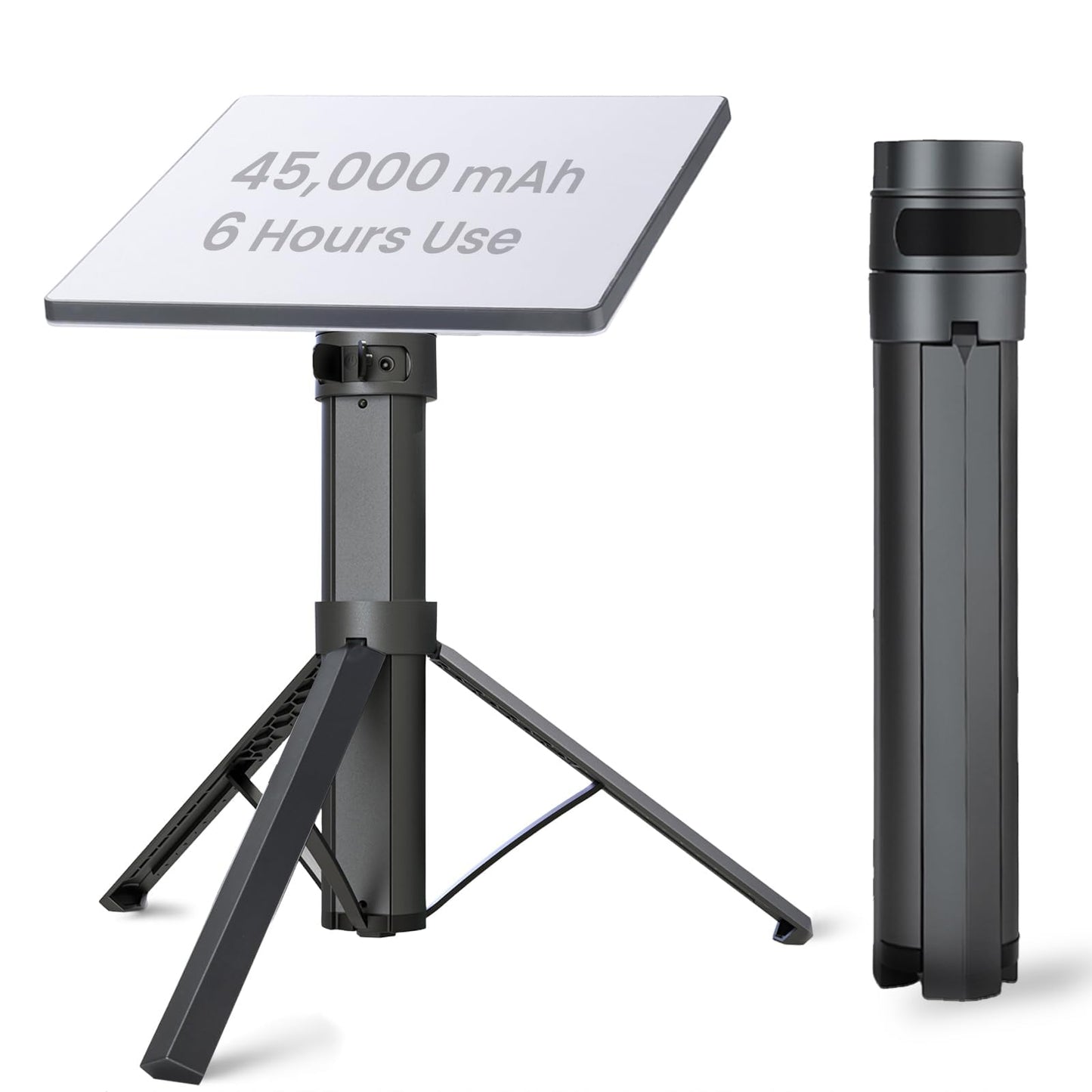 Starlink Mini Battery Pack 166Wh 45000mAh with Tripod Mount, Charger, 6H Runtime, 60W USB-C PD Fast Charge in/Out, Pass-Through Charging, RV Outdoor Off-Grid Emergency Power
