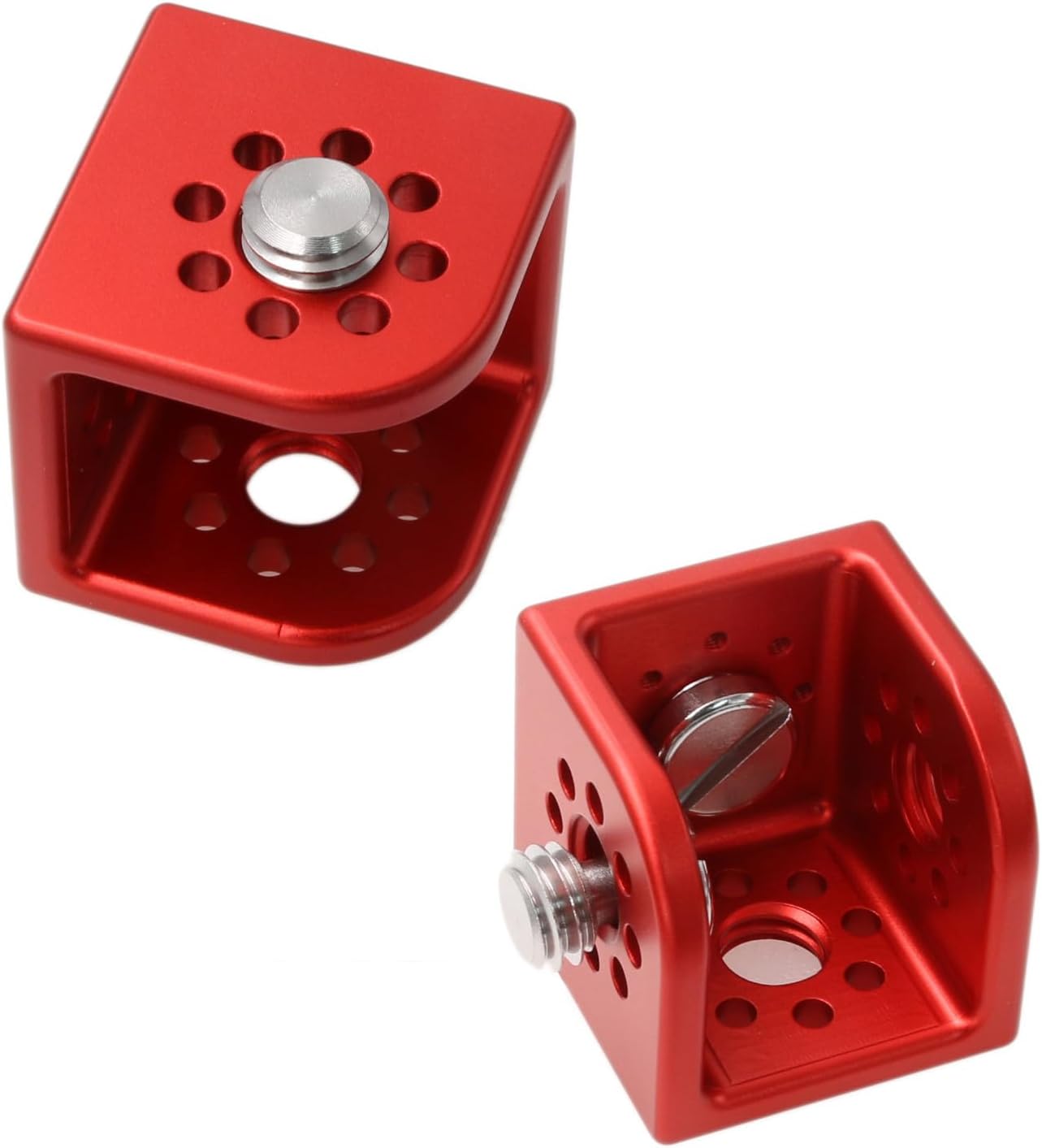HangTon 3/8" Block Thread Bracket Lock Mounting Adapter Right Angle for ARRI Sony RED Camera Lens Motor Teradek