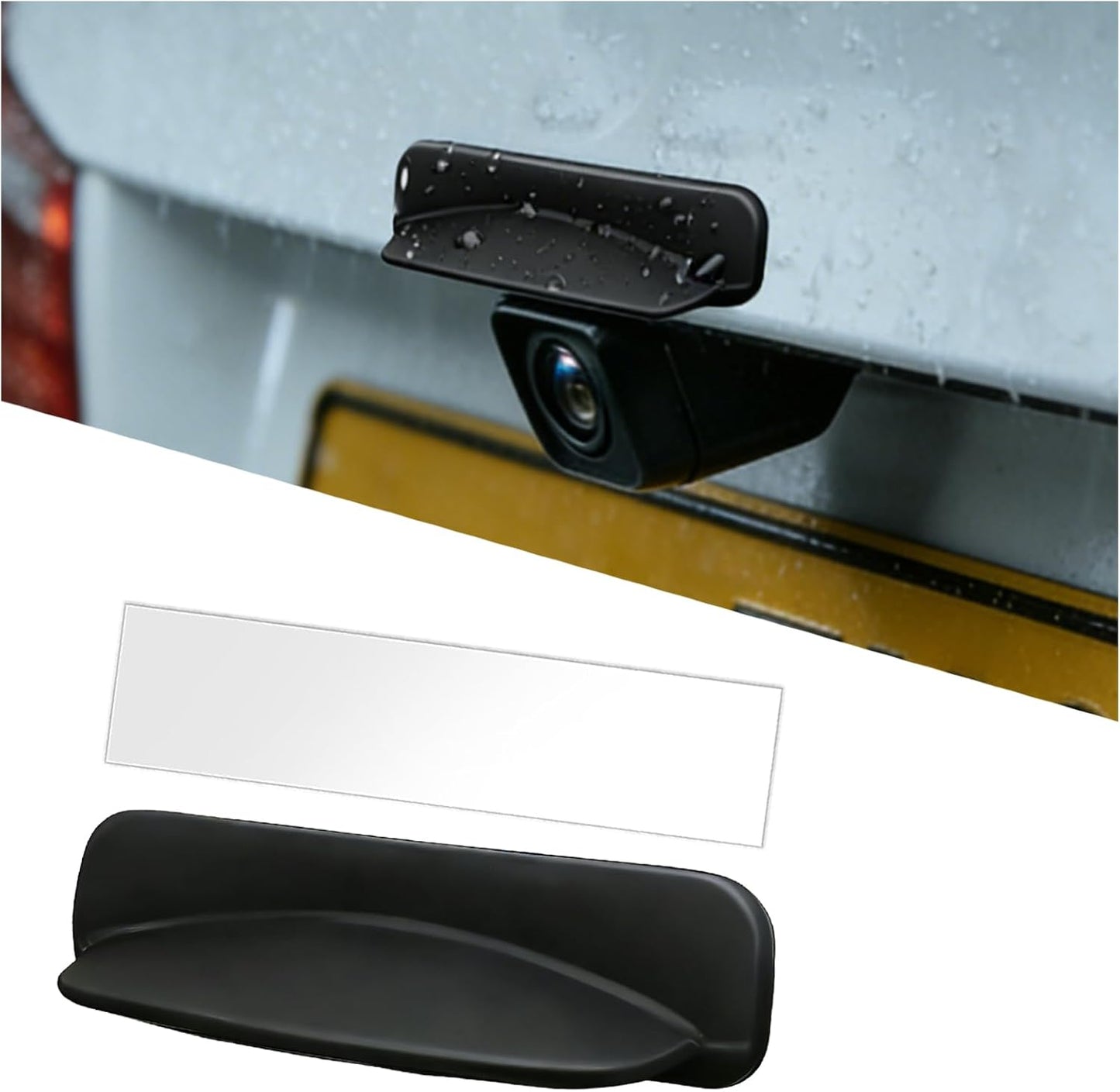 Salior New Backup Camera Rain Shield for Car,Silicone Reverse Camera for Car Rain Shield with Extended Design to Block