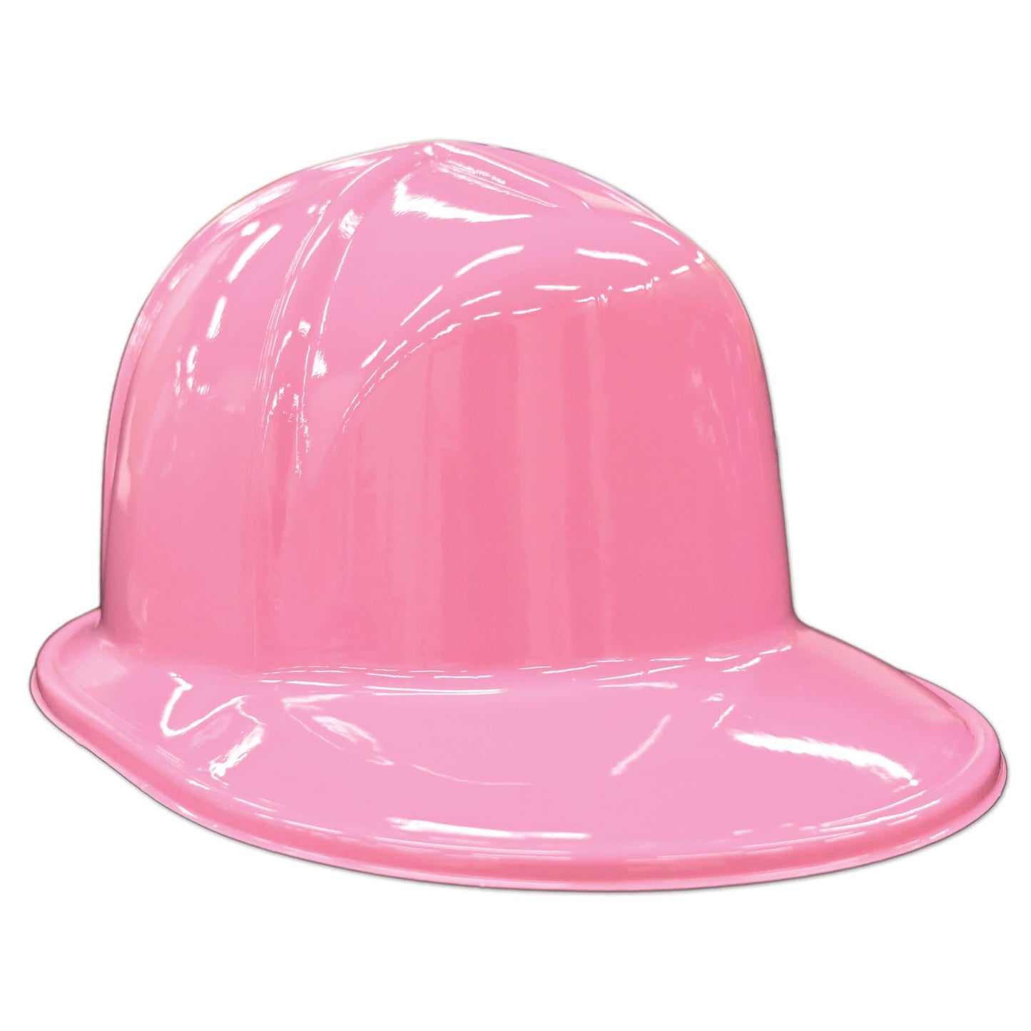 Pink Plastic Construction Helmets 24 Piece