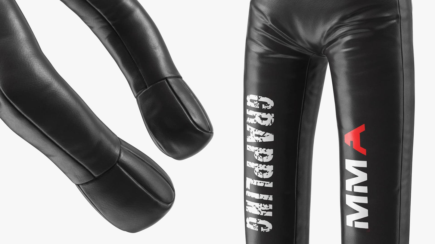 MMA Grappling Dummy Judo Karate Punching Bag Dummy BJJ Wrestling Practice Martial Arts Boxing Standing Position Brazilian JIU Jitsu Submission Training UNFILLED