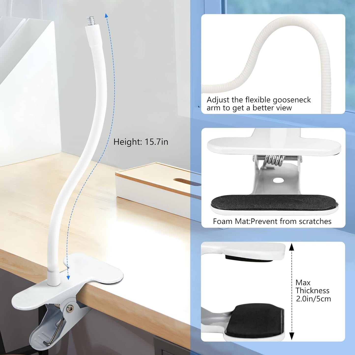 Annkoifu HB65/HB40/HB6550/HB6148/ HB6560/ HB66/ HB6339/ HB6550 SM935E, Baby Monitor Mount Compatible with HelloBaby