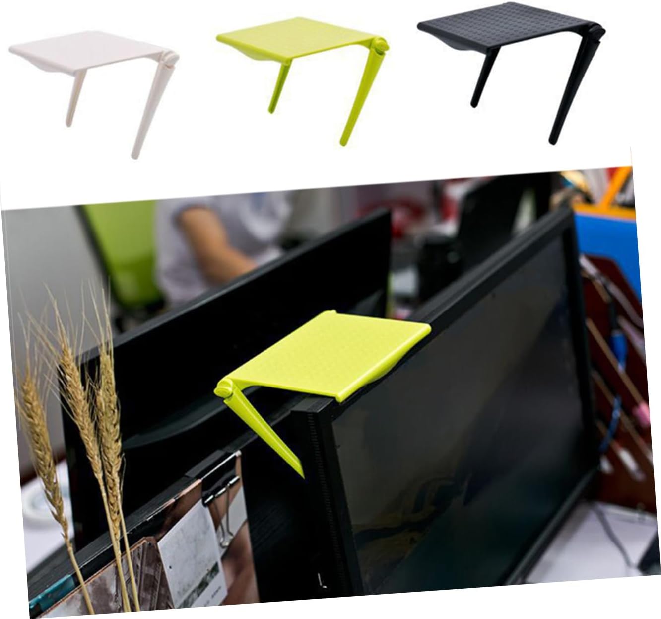 Ciieeo Multifunctional Monitor Stand for Desk Organization