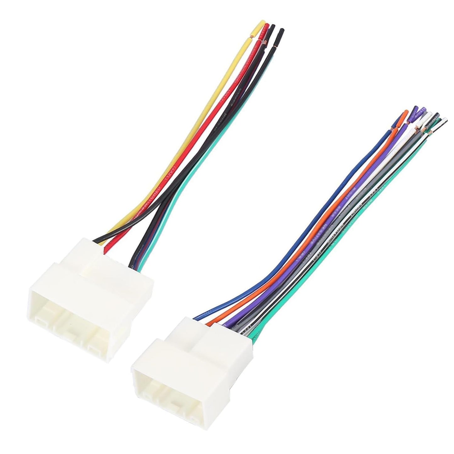 MUEYTE 70-7304 2010-2019 Car Stereo CD Player Wiring Harness connector Aftermarket Installation Radio Wire Adapter