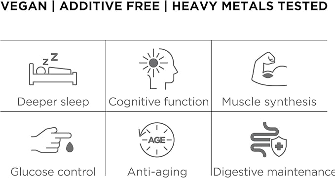 Glycine Powder 250g | Non-Essential Amino Acids Supplement for Post Workout Muscle Recovery, Digestion, Sleep Aid + More - Vegan, Additive-Free, Third-Party Tested | Centenarius Nutrition