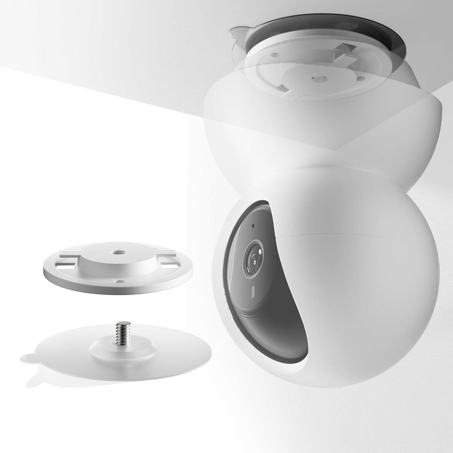 SAPESEHE C200/C210/C220/C230 1/4 Security Wall Mount for Ring Camera & Baby Monitor Mount, Suitable for Tapo and All