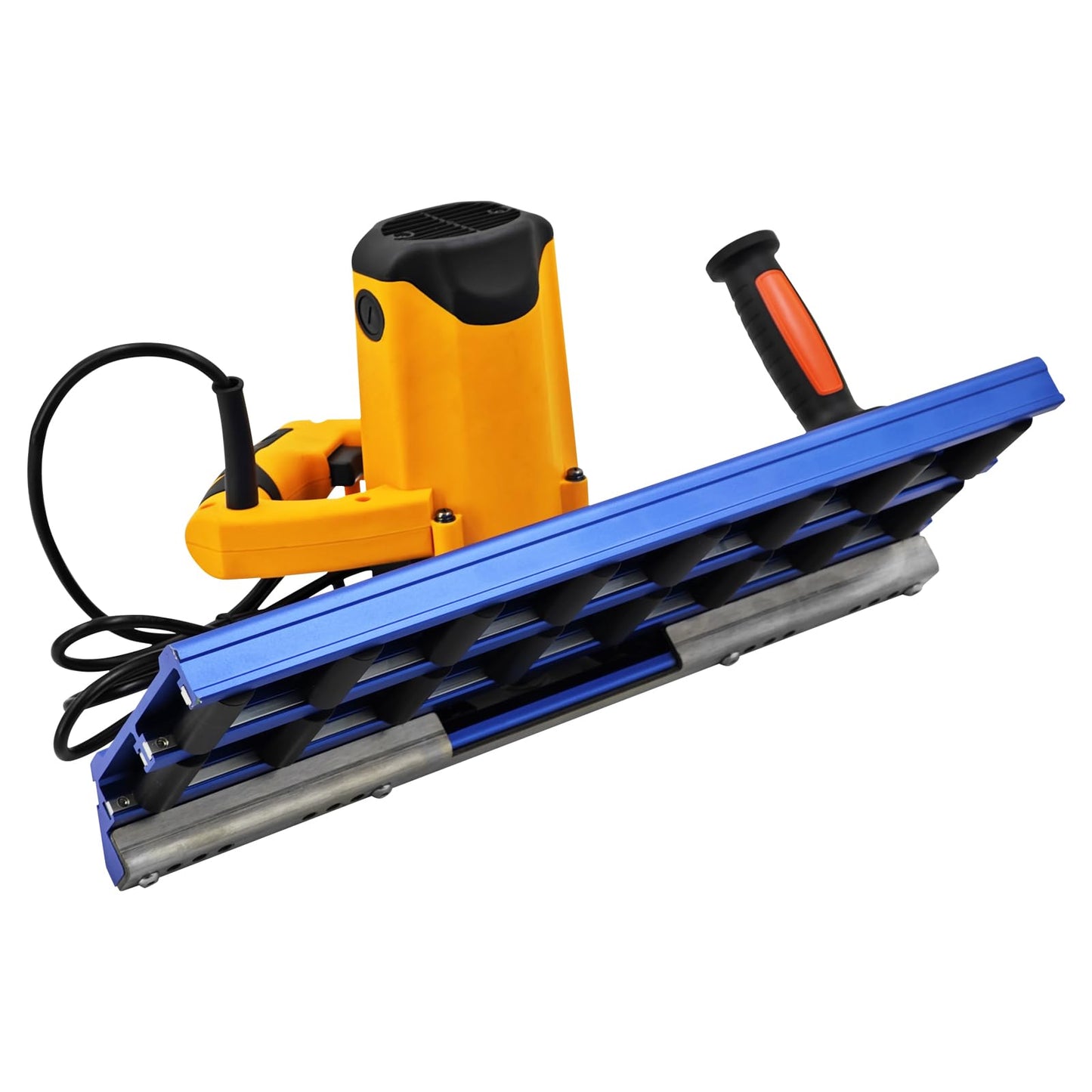 1800W 18000RPM Tile Charmfer Cutter, 43° Angle Tile Edge Beveling Tool with 16-Roller Base, Chamfer Machine with Water Cooling, Tile Edge Cutter, Tile Chamfering Machine Ceramic Tile Chamferer