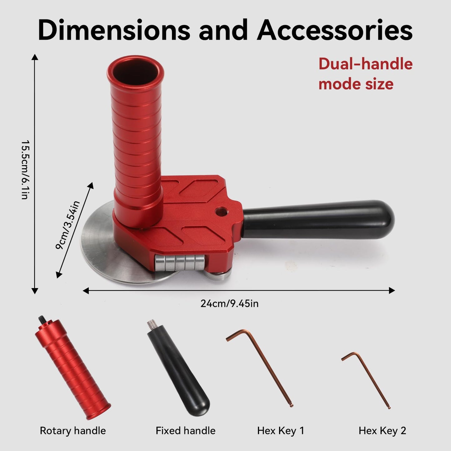 Sheet Metal Bender One Station Disc,90°-180° Bending Angle Sheet Metal Roller,Bending Capacity:Makes 0.59" - 1.18" Curved,Configure Rotary Ergonomic Handle