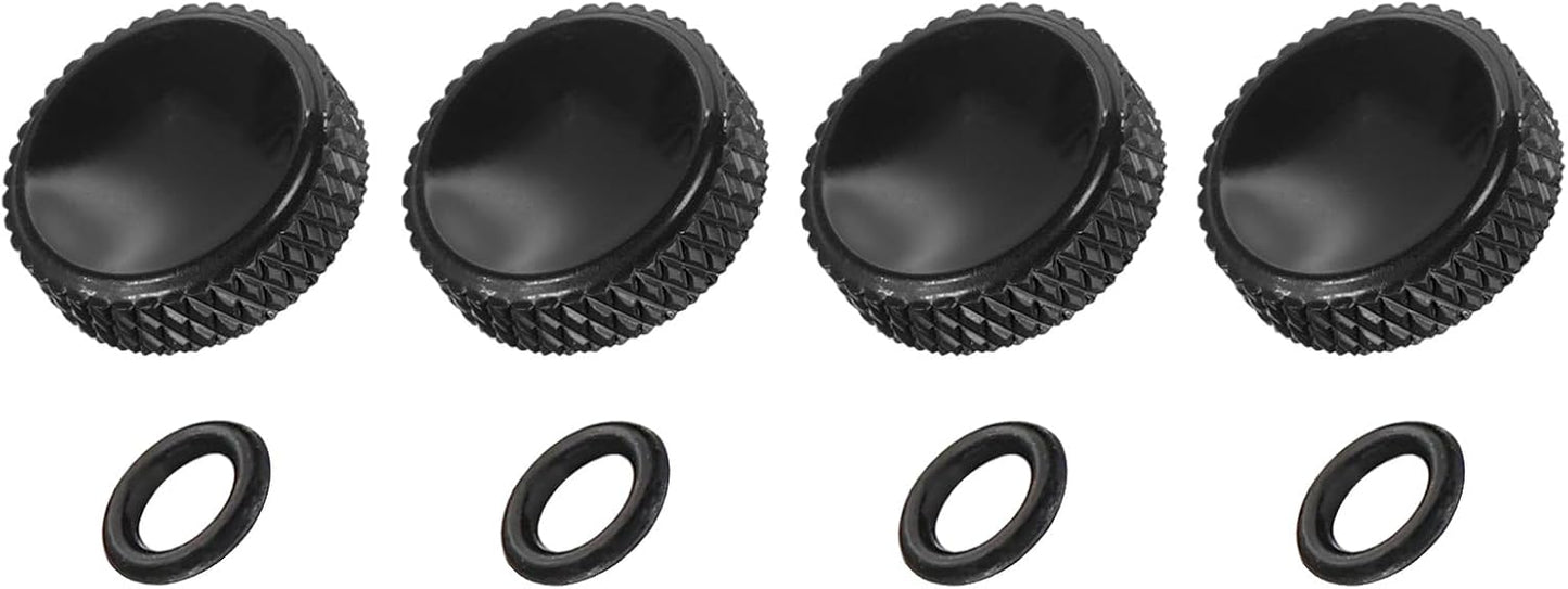 4 Pack 12mm PATIKIL Camera Shutter Button, Concave Surface Shutter Release Buttons Pure Copper Camera Button for Nikon