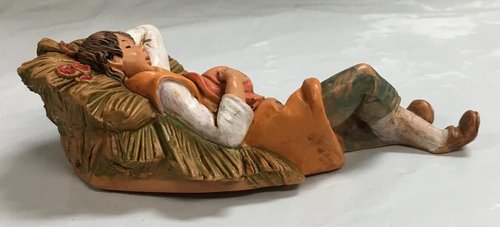 Fontanini by Roman Inc. Nativity Figure - Ephraim The Shepherd, Hand Sculpted & Painted, 5" Collection