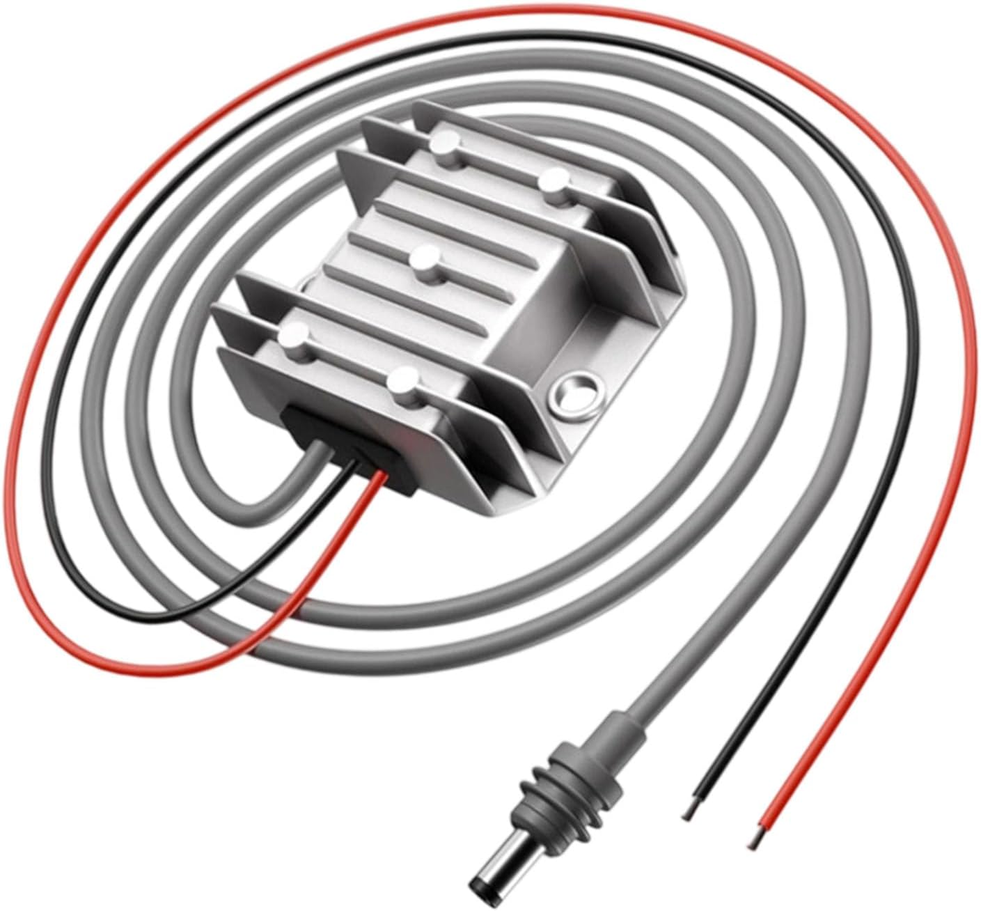 Zeizafa 30V 3.5A 12V 24V Small Electric Converter Input Overcurrent Defense Designs Aluminum for Mobile Power Systems