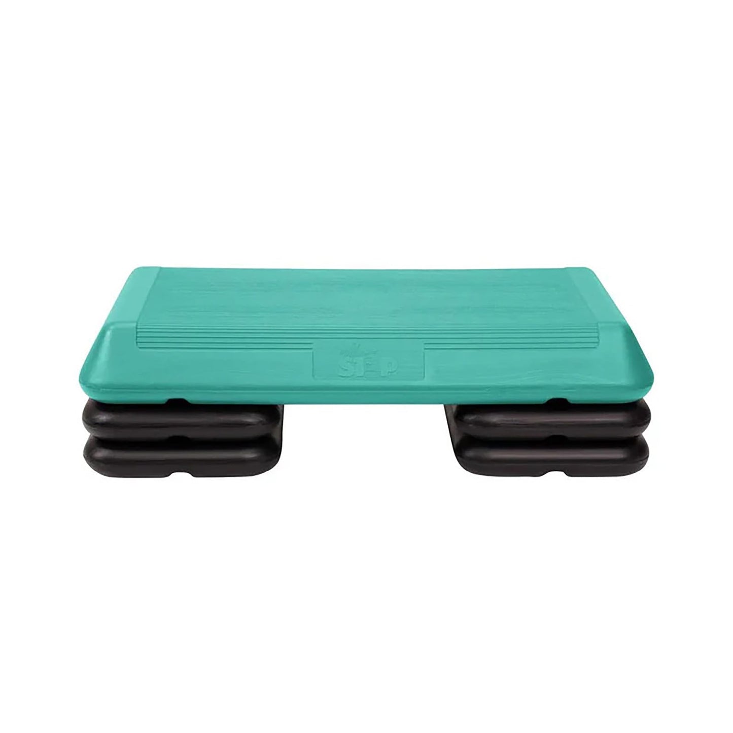 Freestyle STEP Exercise Step Platform, Circuit Size Stepper for Exercise at Home with 4 Stackable Risers for Height Adjustments