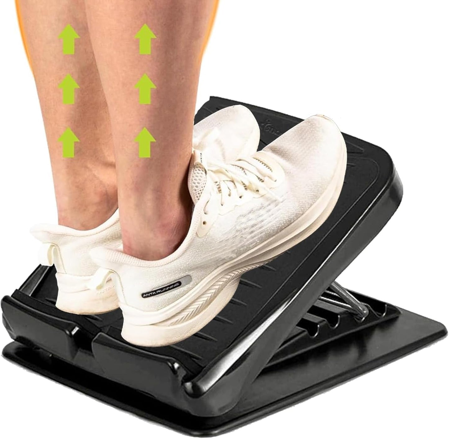 Slant Board, Adjustable Incline Board and Calf Stretcher, Stretch Board for Stretching Tight Calves or Plantar Fasciitis，Foot Stool Adjustable Strength Training Equipment Leg Exercise Machines