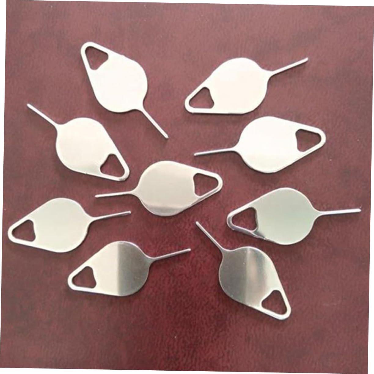 200pcs Angoily Sim Pin Tool Cell Phone Sim Card Ejector Remover Assorted Phone Card