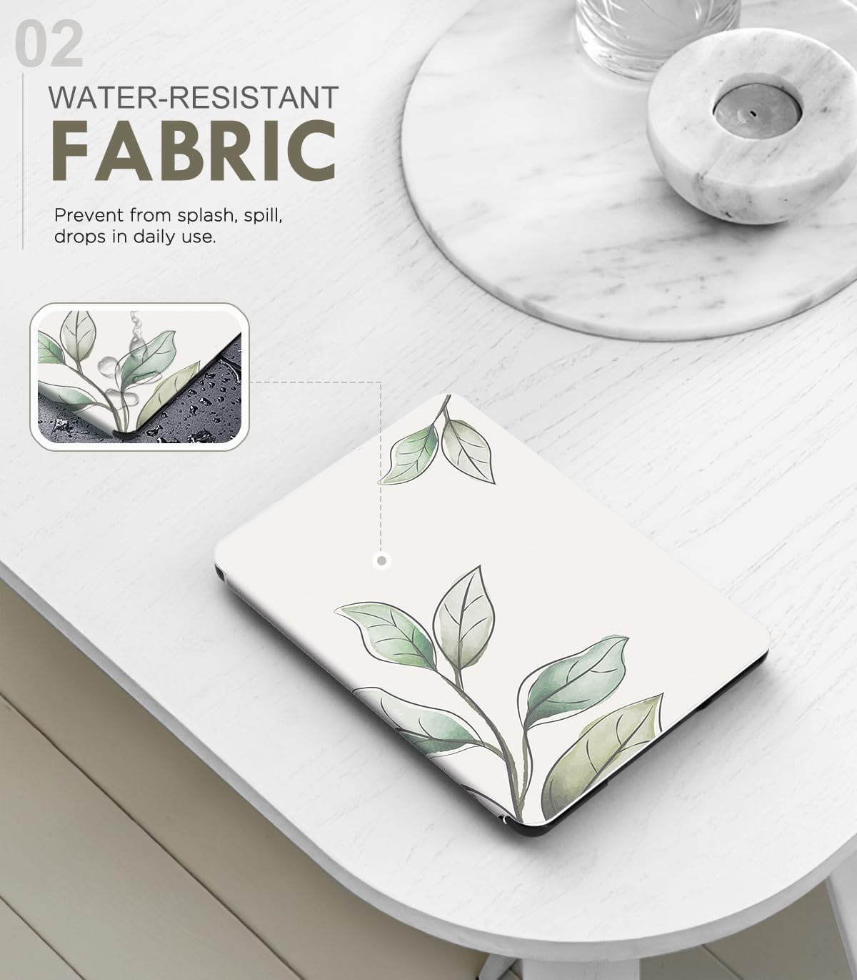 MoKo 7" 12th 2024, Case for All-new Ebook Readers Gen Lightweight PU Protective Shell Cover with Auto Wake/Sleep