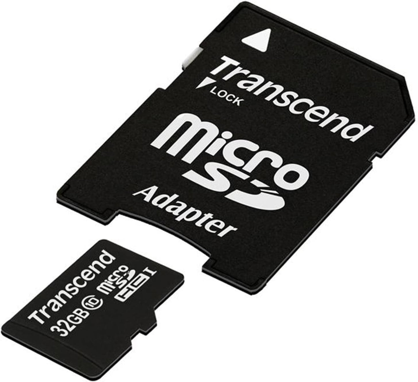 Transcend 32GB Class10 30 (TS32GUSDHC10) MicroSDHC Memory Card with Adapter MB/s