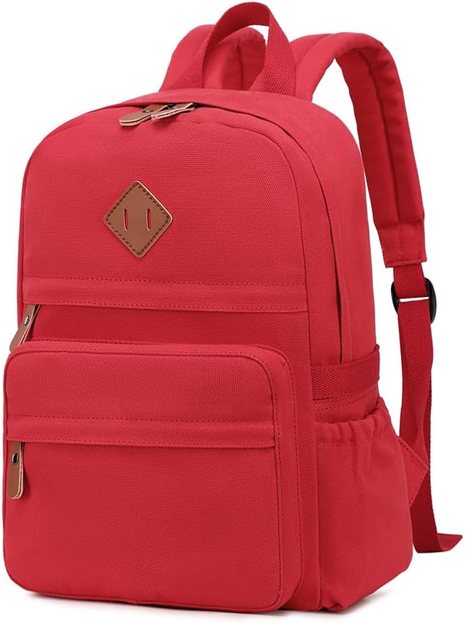 Swacort Backpacks Backpacks Pack Lightweight Kids for School Bag Canvas Small Travel for Women Girls Boys Bookbag