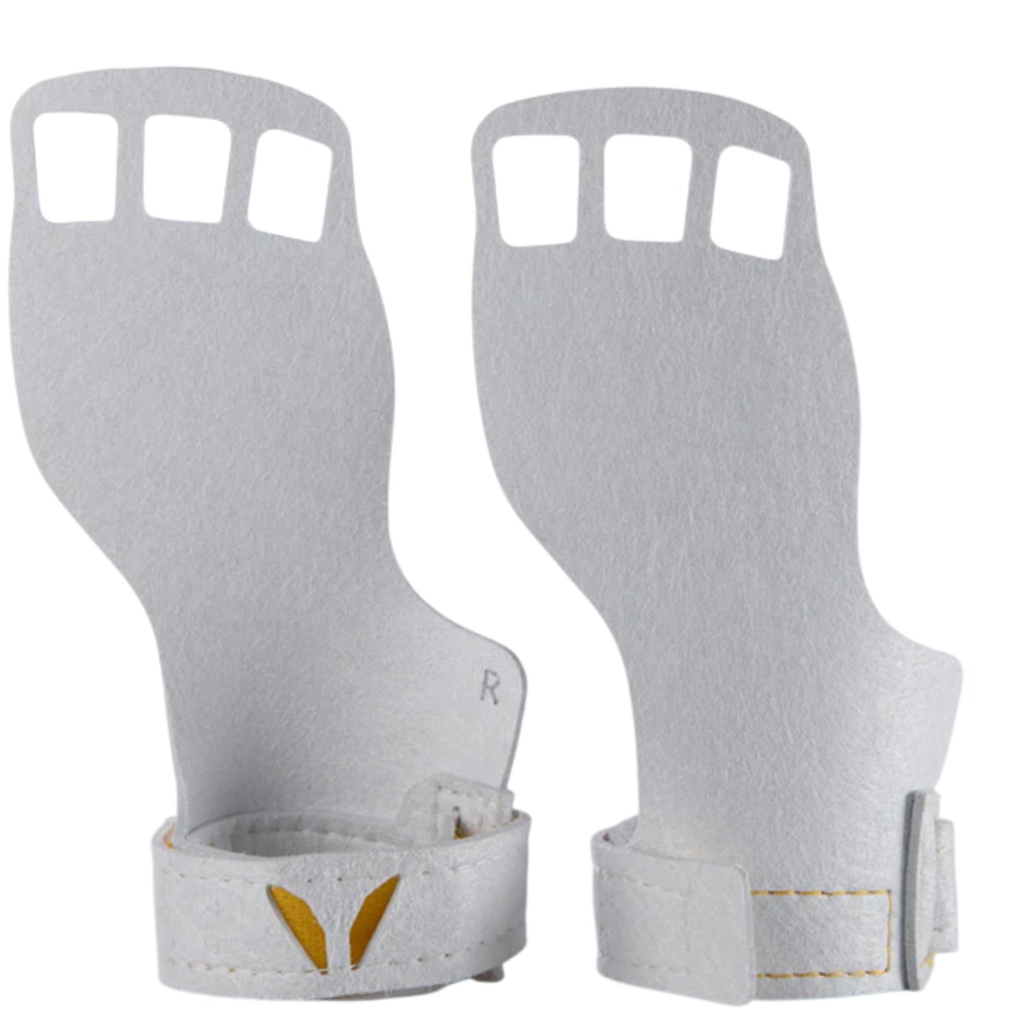Victory Grips Women's X2 3-FC Hand Grips for Cross Training & Gymnastics – Soft Vegan Material, High Protection Palm Grips with Classic Wrist Design – 1 Pair (L)