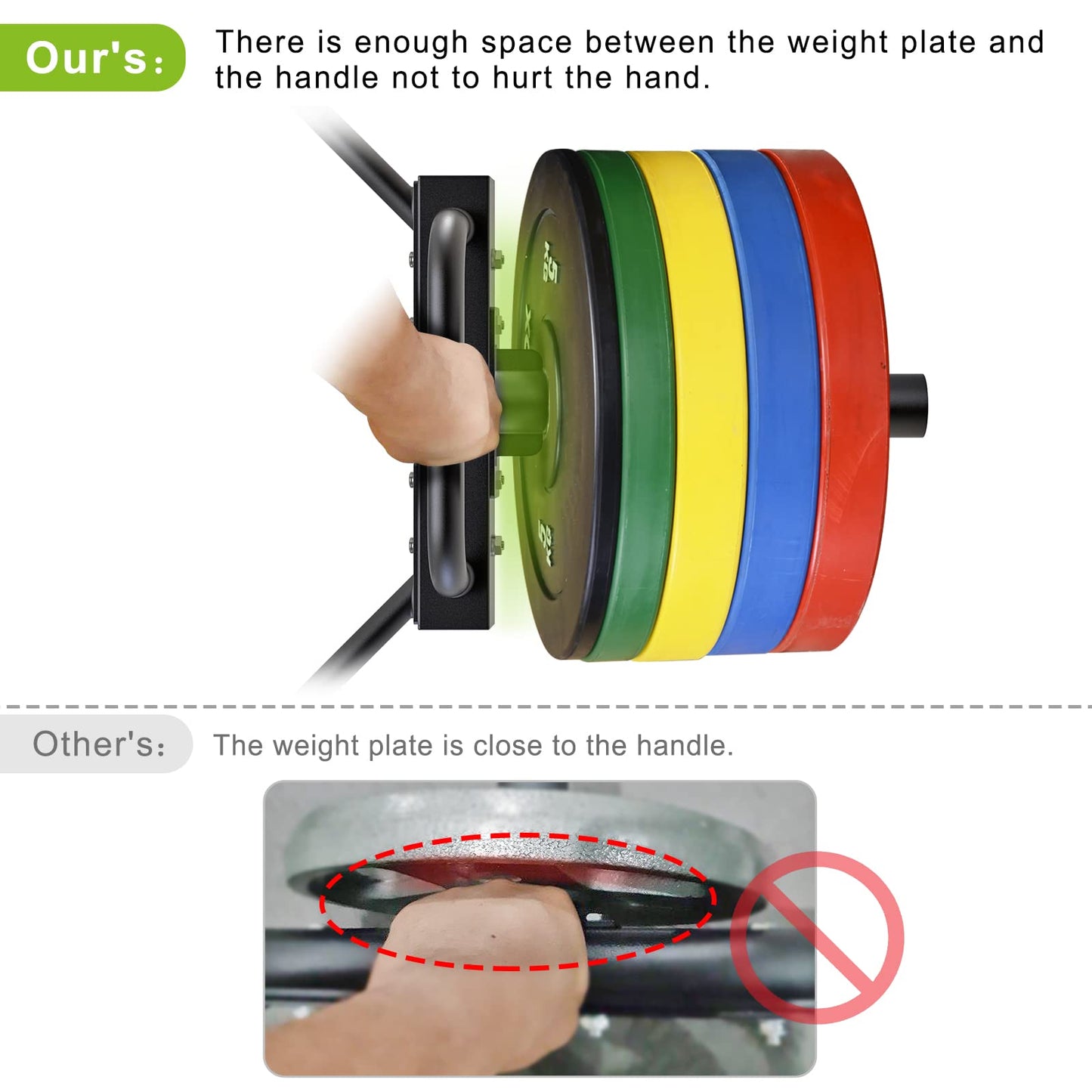 SELEWARE Trap Bar Hex Bar for Deadlift, Olympic Hex Barbell Deadlift Trap Bar, 500 LBS Capacity Heavy Duty Weight Lifting Hex Bar Strength Training Equipment for Home Gym, Squats, Shrugs