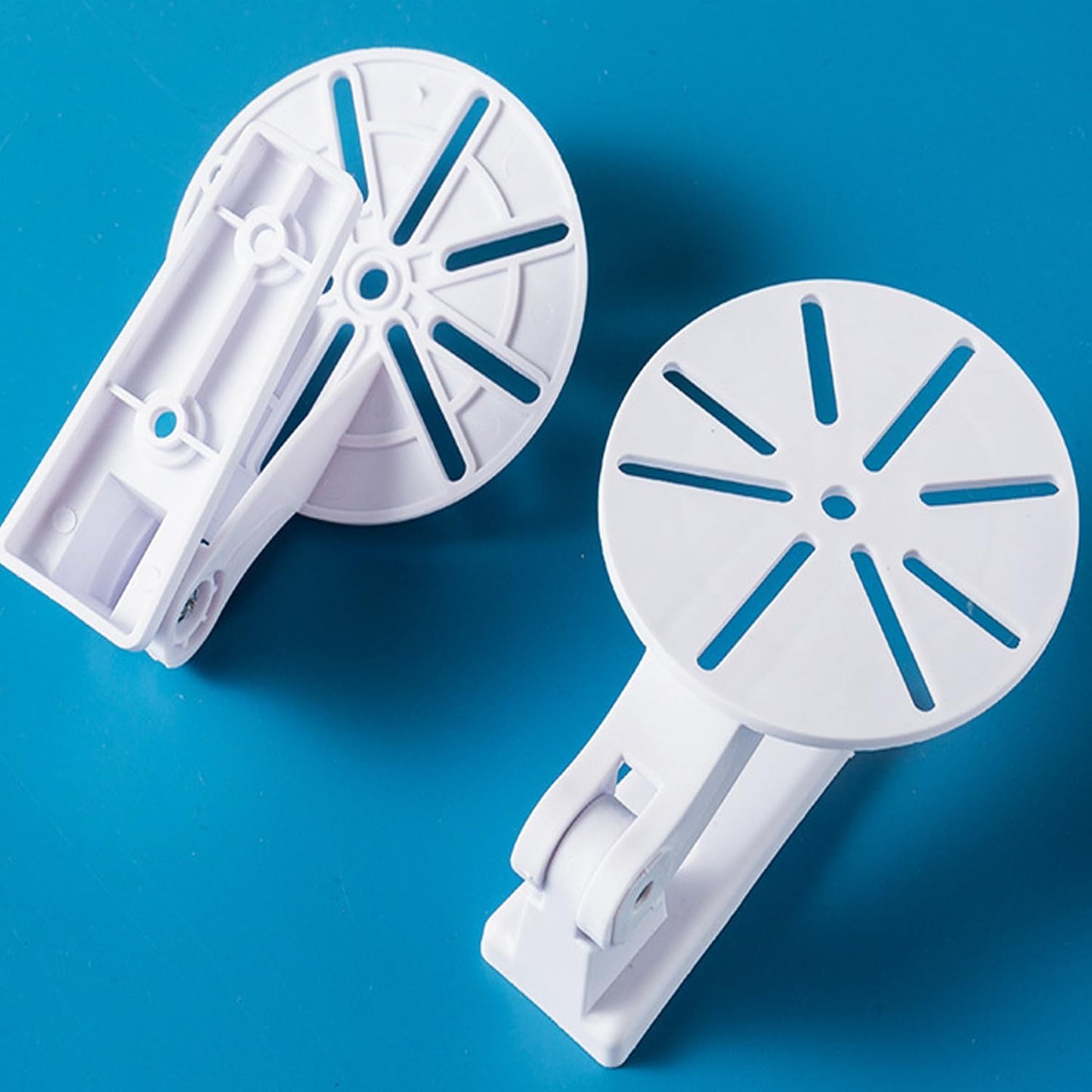 UtySty 2 Pack Home Security Camera Bracket Wall Mount Holder Dome Camera Ceiling Adhesive Non Screw Stand for Security