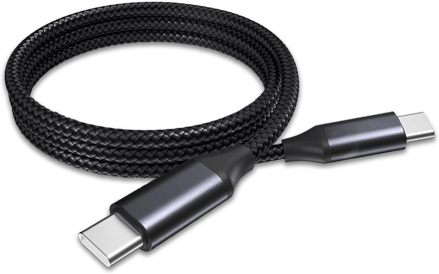 BoxWave TIMMKOO Q5 MP3 (3ft) (100W), Cable Compatible with WiFi Player - DirectSync PD Cable - USB-C to USB-C Type C