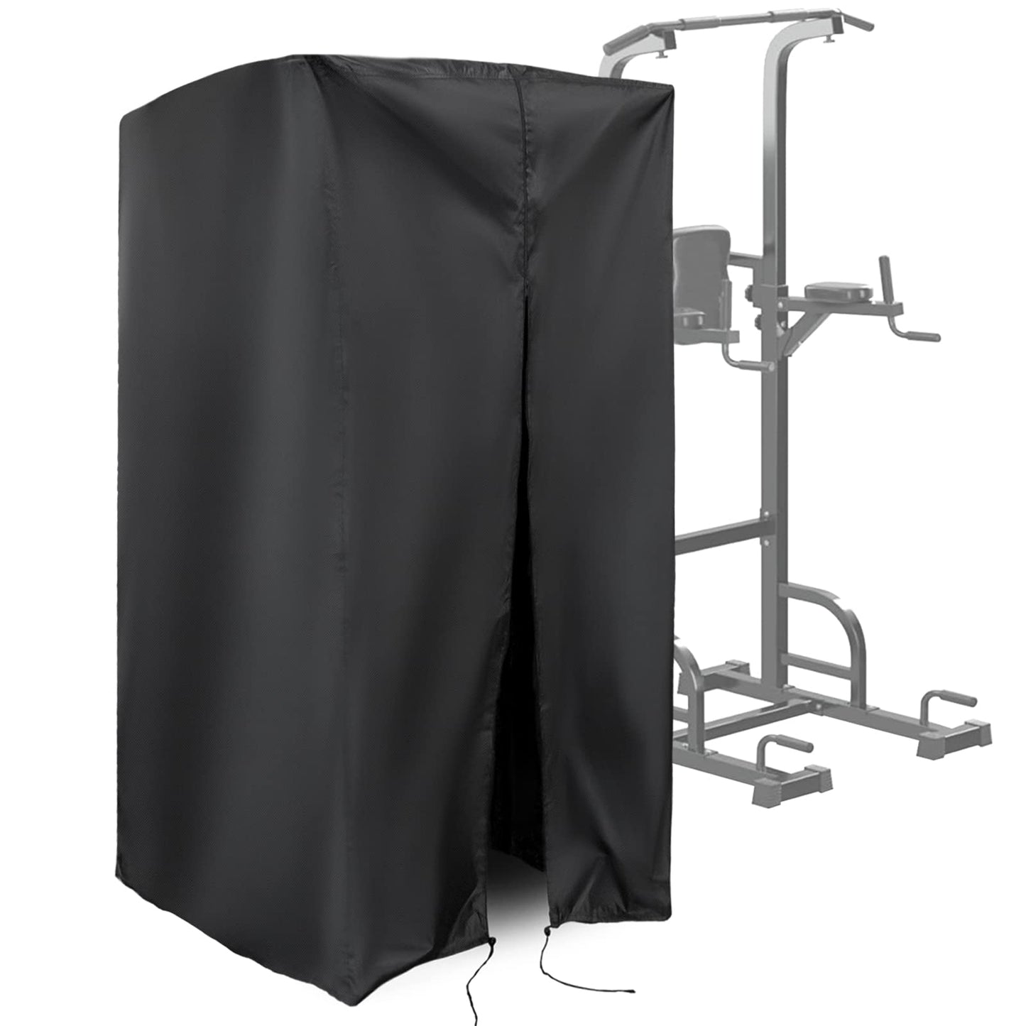 Guisong Protective Cover for Pull Up Bar Station, Waterproof& Dustproof Cover for Power Tower/Pull Up Dip Station-Indoor or Outdoor - 42"L x 40"W x 64"H