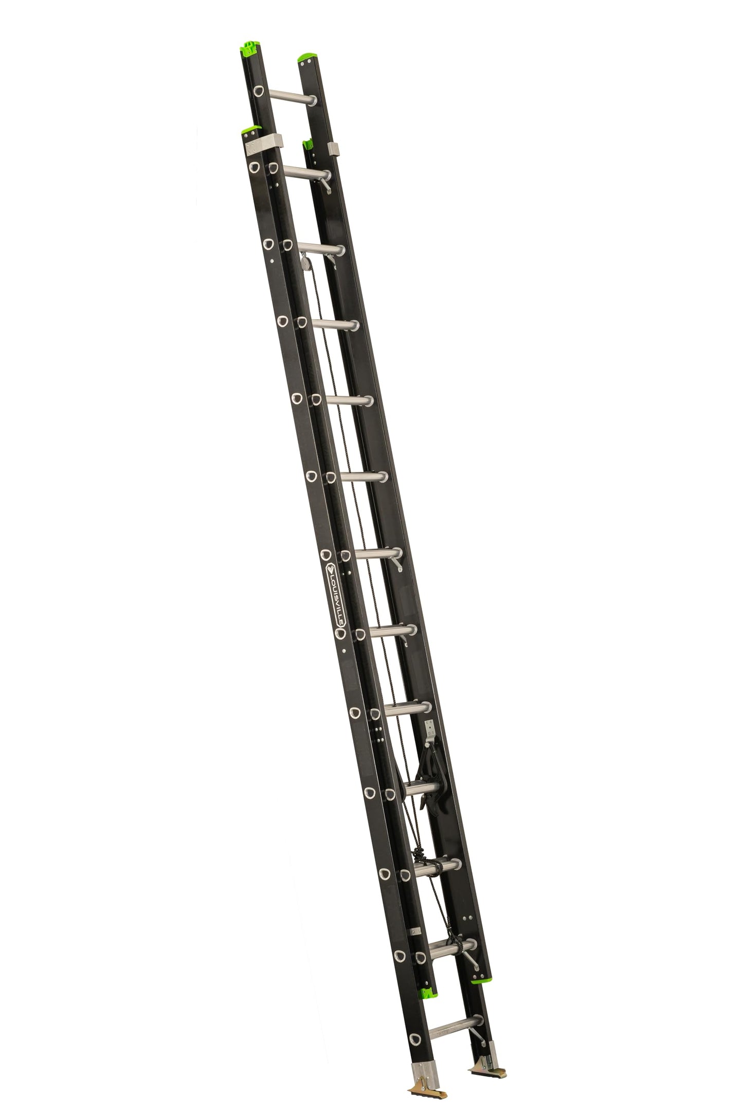 Louisville Ladder 24-Foot Fiberglass Extension Ladder, 300-Pound Load Capacity, Type IA, L-3026-24