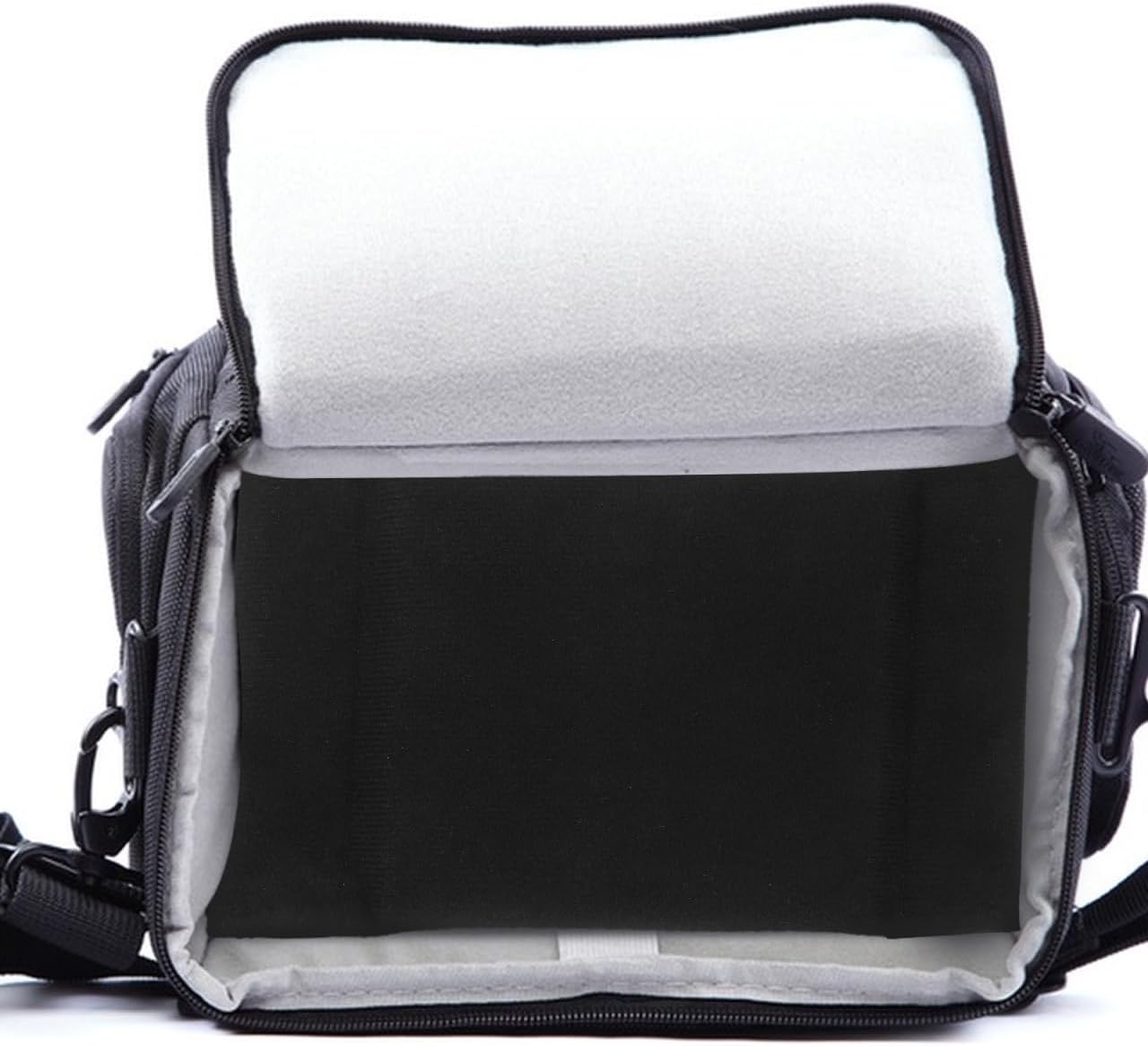 5.51X3.77X0.55In KICHOUSE Camera Bag Divider Insert Padded Organizer for Dslr Mirrorless Cameras Lens Compartments