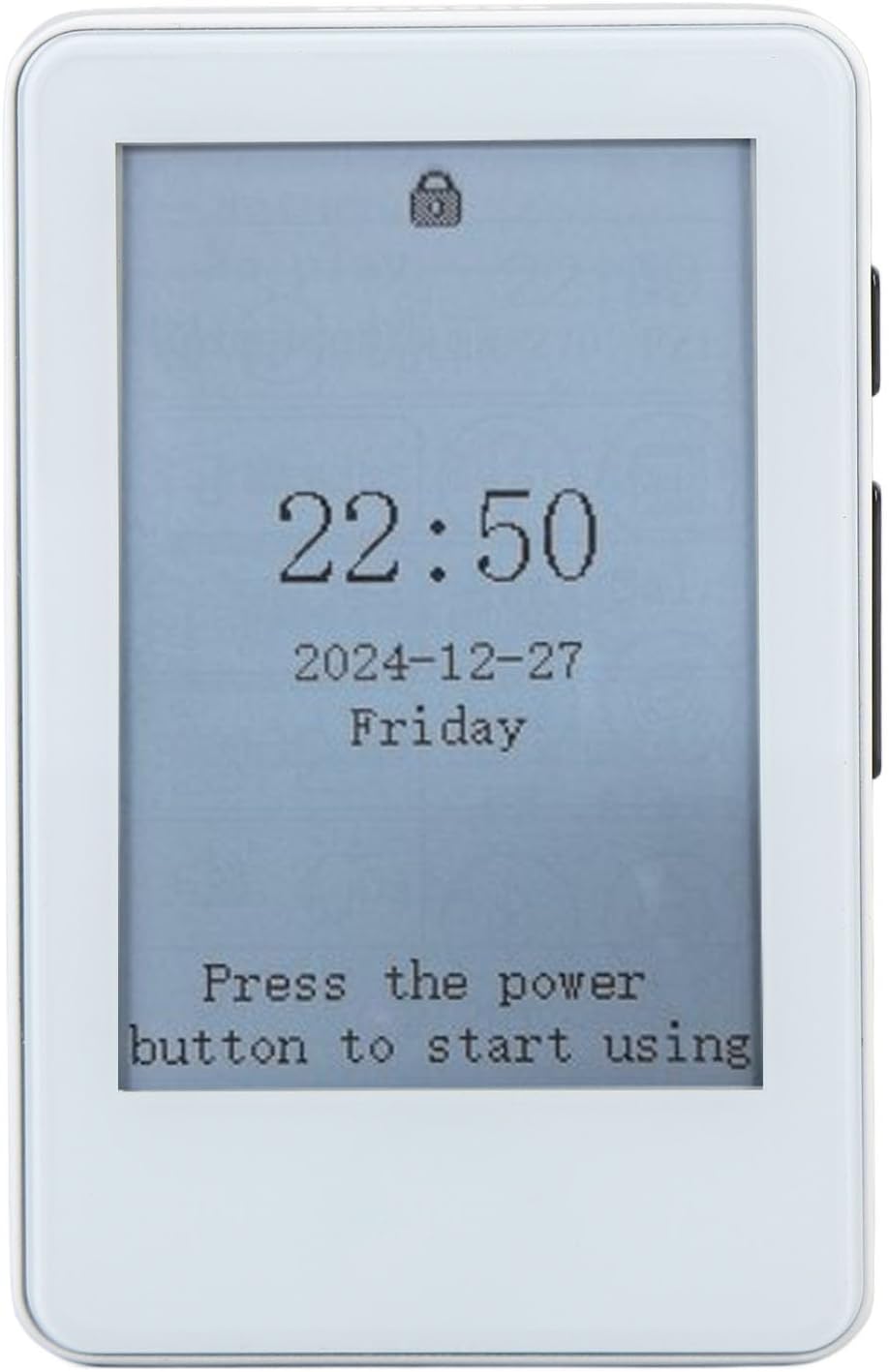 VELATEMOR 2.7 Inch MP3 Ink Screen Book Reader, EInk Display, Portable Electric Reader with Touchscreen, BT Player, Long