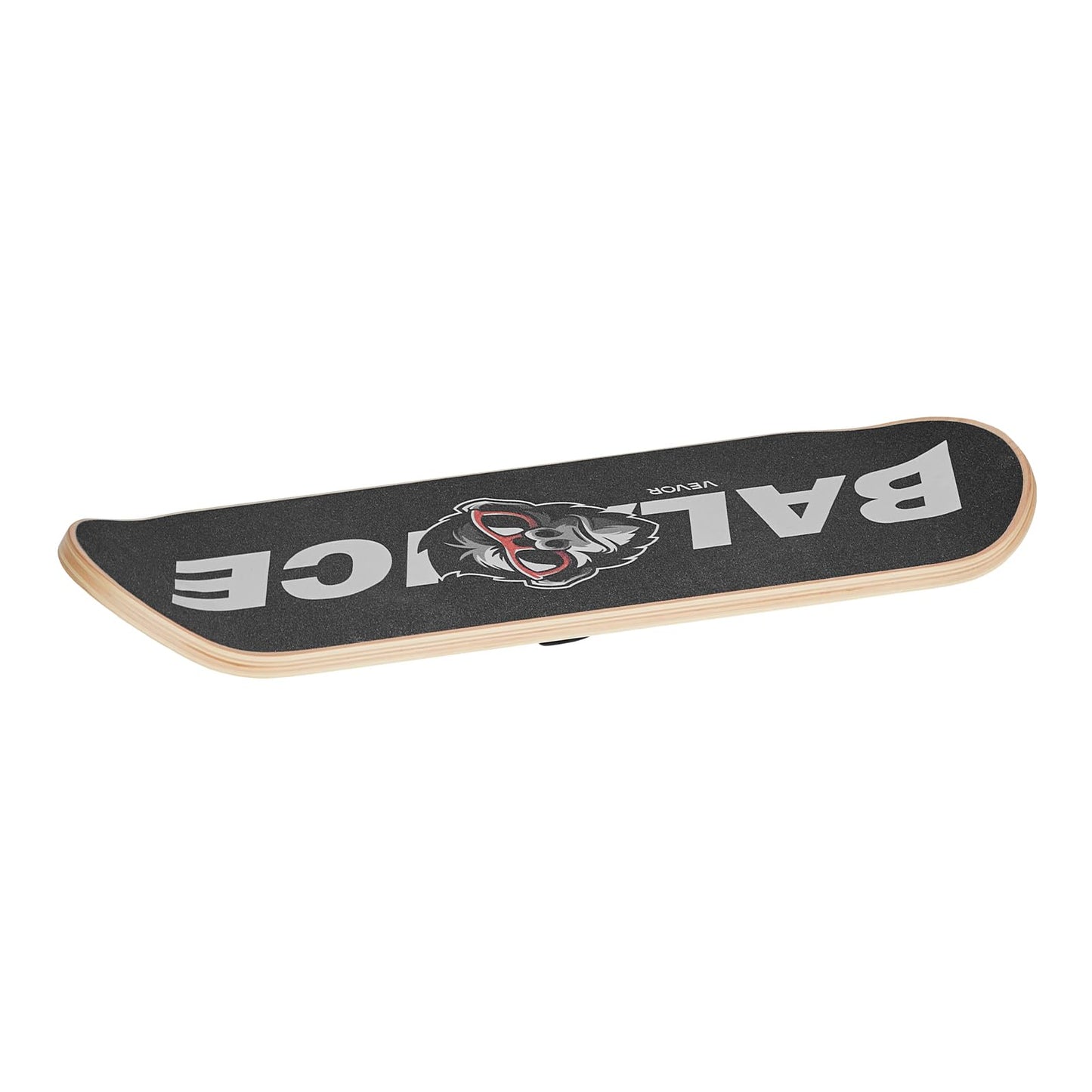 VEVOR Balance Board, Wobble Board Trainer for Adults 3-Level Adjustable Base, Premium Wooden Balance Training Equipment, Slip-Resistant Surface for Core Workout, Standing Desk Exercise, Home Gym, Yoga