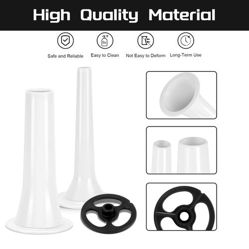 Magluv Stand Mixer Sausage Stuffer Tube Kit for KitchenAid Sausage Stuffer Attachment