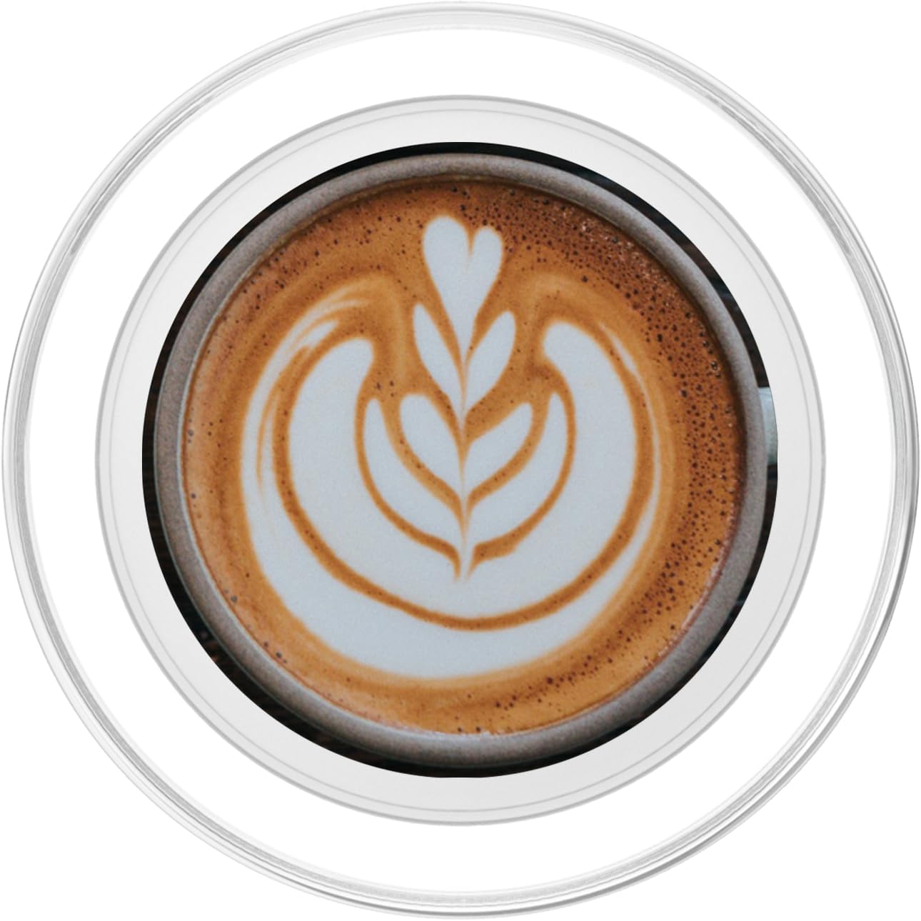 Caffeine Bean Drink Gifts 2.0 Coffee Espresso Theme Art PopSockets PopGrip for MagSafe