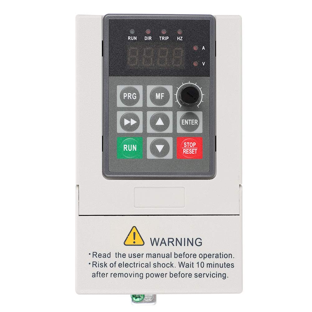 Variable Frequency Drive High Performance 0.75KW VFD Converter Single Phase to Three Phase for Industrial Motor Speed Control