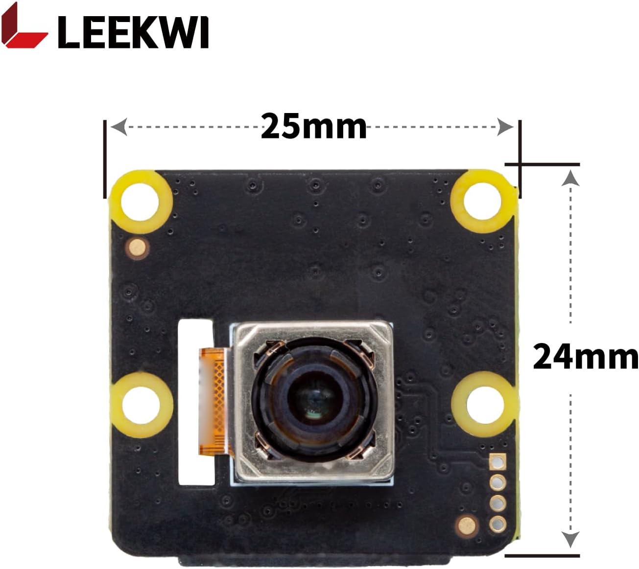 LEEKWI IMX519 5, 4, 2W, 16MP Autofocus Raspberry Pi Camera for Pi Zero PDAF&CDAF High Resolution Camera Module