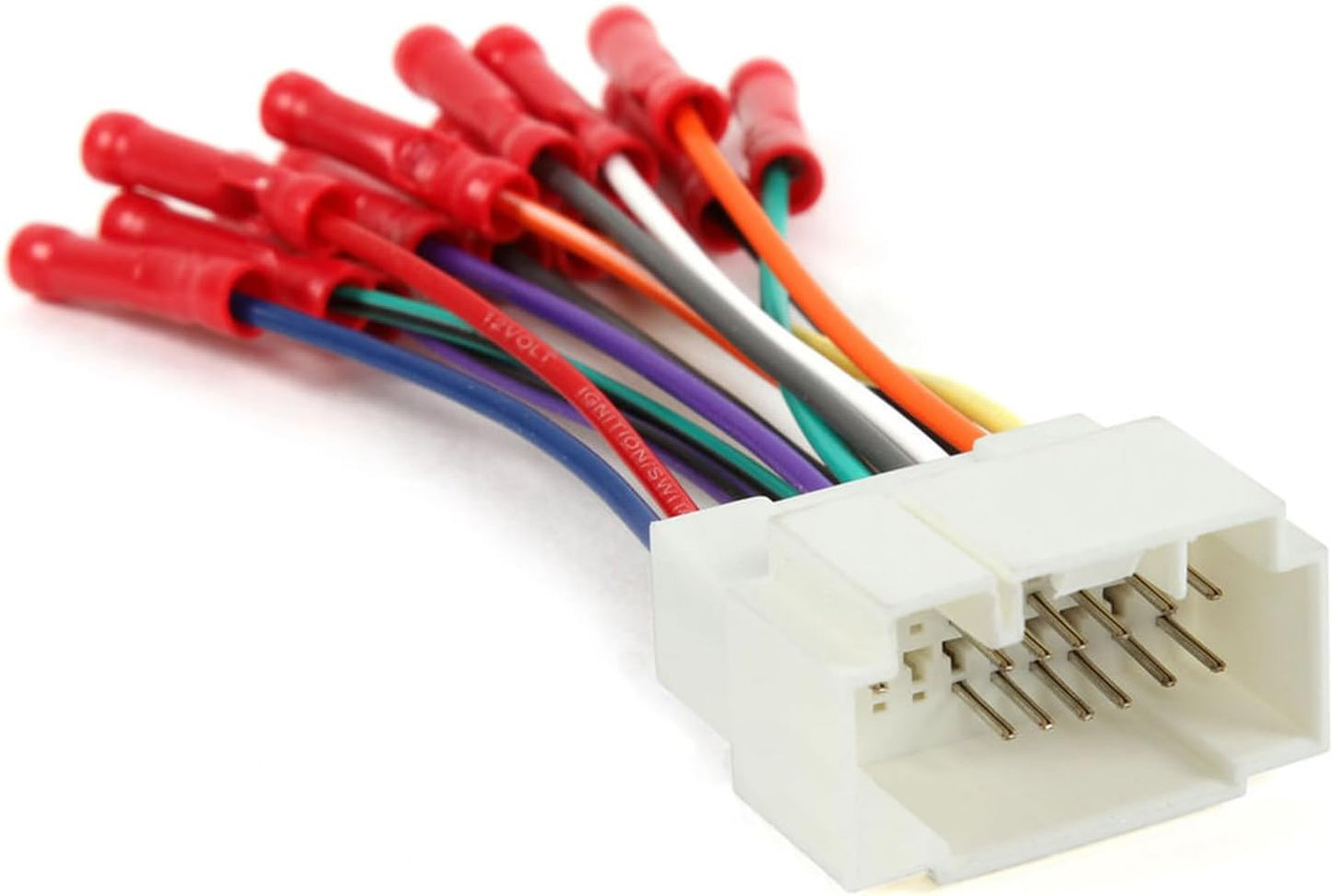 HA08BCB 1998-11 Scosche Aftermarket Radio Wiring Harness with Crimp Connectors for Select Acura and Honda - Aftermarket