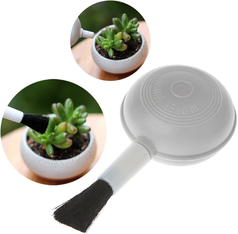 KNAUIGCT Air Blower Dual-Head Camera Lens Removal Tool with Detachable Brush for DSLR Sensor Keyboard Electronics