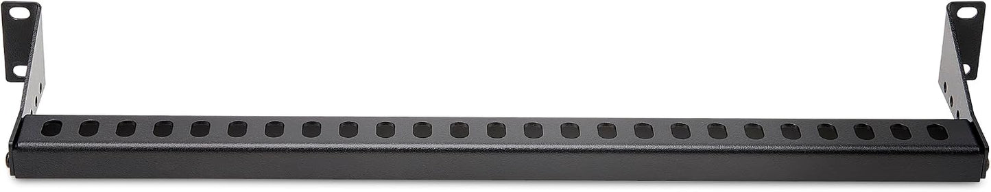 StarTech.com 1U 19" (12S-Cable-Lacing-BAR) Rack Mountable Cable Lacing Bar w/Adjustable Depth, Cable Support Guide