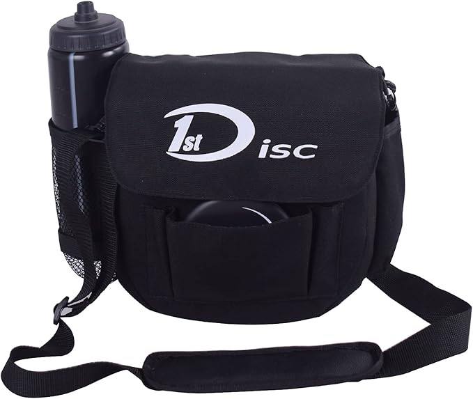 Disc Golf Set- Putter, Mid-Range, Driver, Mini Disc, Towel with Bag