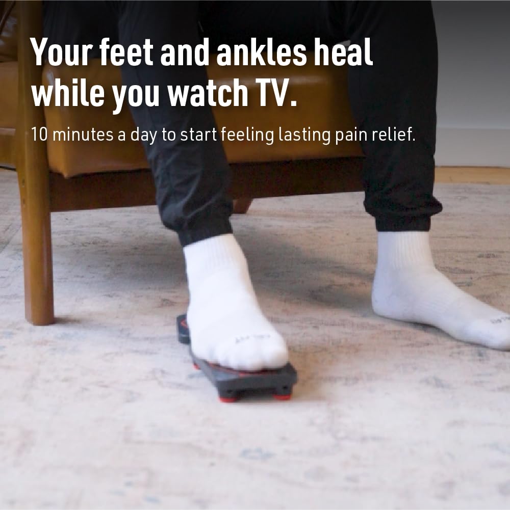 SIDEKICK AxisBoard Pro Balance Board for Foot & Ankle Rehab | Physical Therapy Training System for Ankle Sprains, Achilles Pain & Plantar Fasciitis | Includes PT Guide + Sidekick App