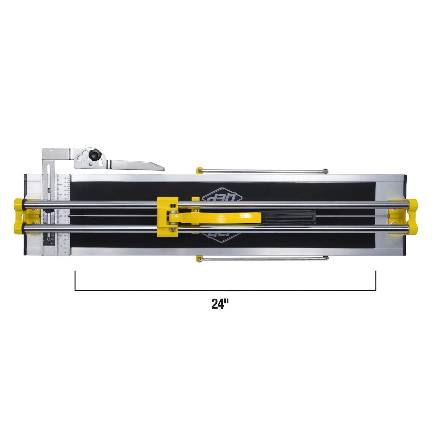 QEP 10630 24-Inch Manual Tile Cutter with Tungsten Carbide Scoring Wheel for Porcelain and Ceramic Tiles