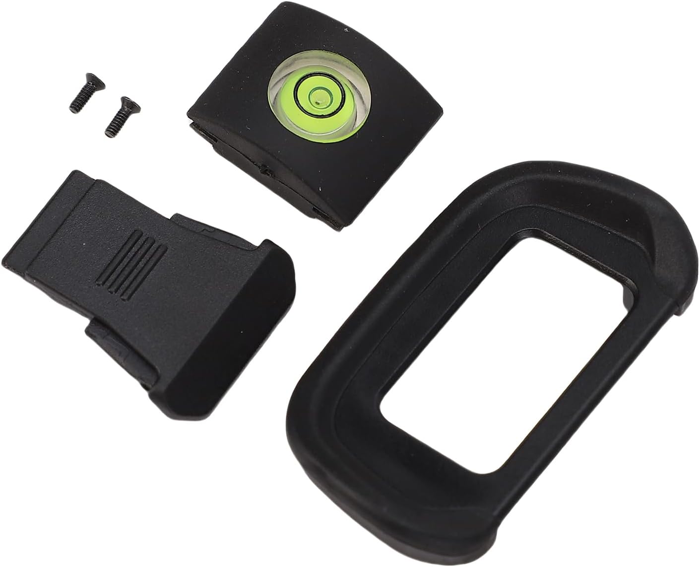 WIHFHGZ Set R10, 3 1 Camera Viewfinder Eyecup, Hot Shoe Cover and Level for in ABS Material - Easy Attachment