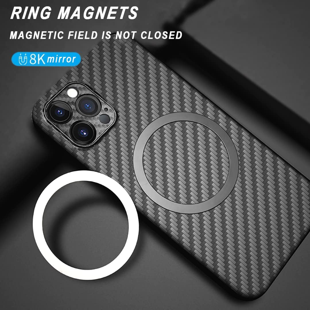 CKANDAY 6 16/15/14/ Colors Universal Metal Rings Compatible with Magsafe Magnetic Wireless Charger, Adapter Ring