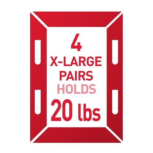 Command 20 lb XL Heavyweight Picture Hanging Strips - Damage-Free Hangers for Easy Wall Decor | 10 Pairs, White Adhesive