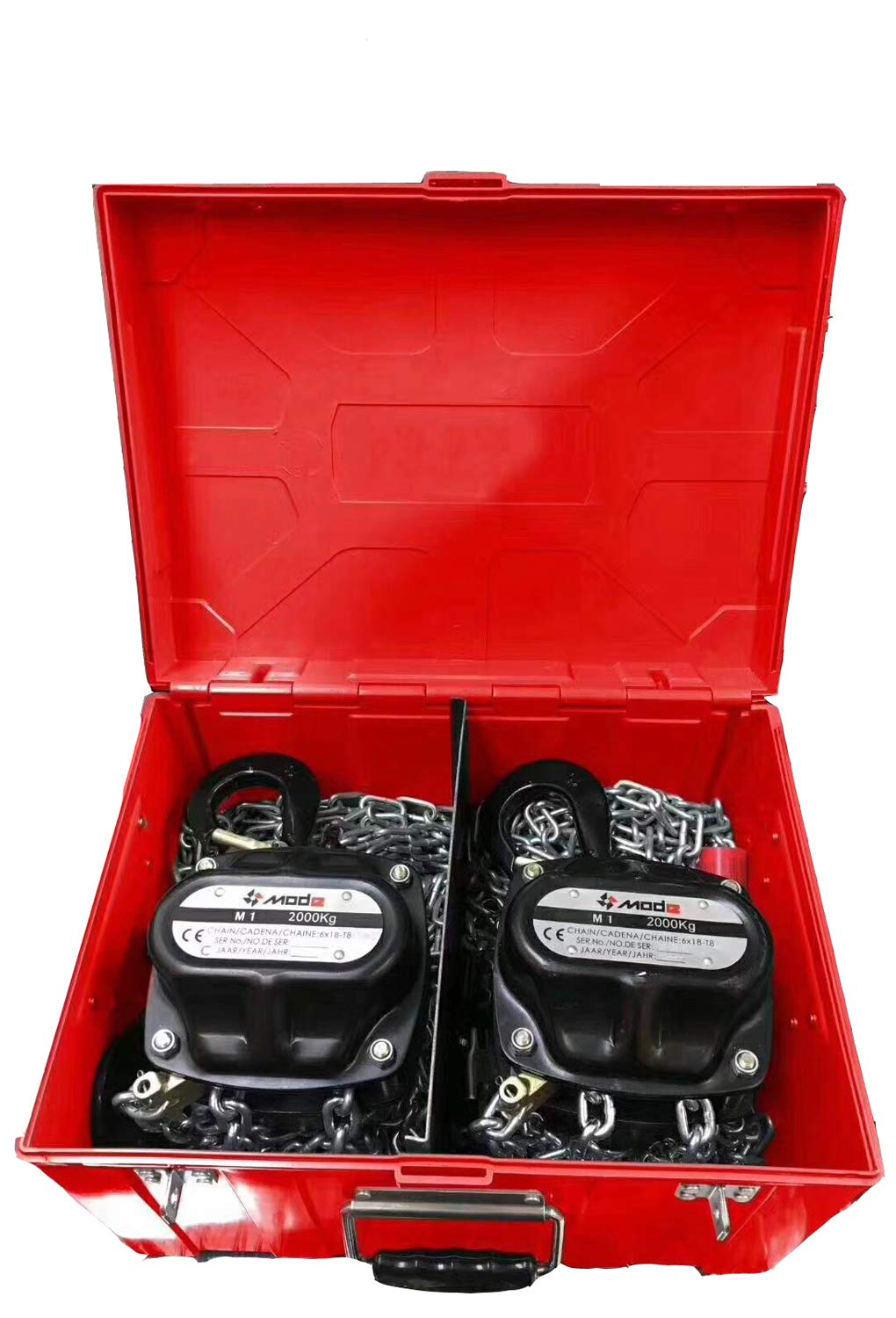 Mode Manual Hand Lifting Chain Block Hoist 2 Pieces 2TON 4400LBS Capacity with 30ft. Chain¡­
