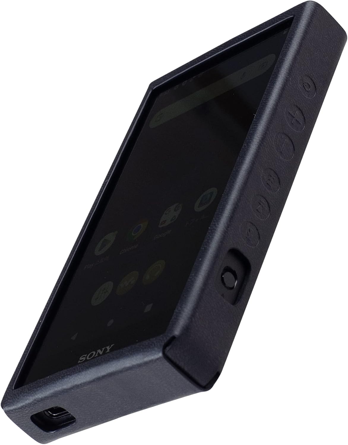 MITER NW-ZX707 ZX706 ZX700 Handcrafted PU Leather Case for Sony Walkman Premium Italy PU Leather, Steel Frame