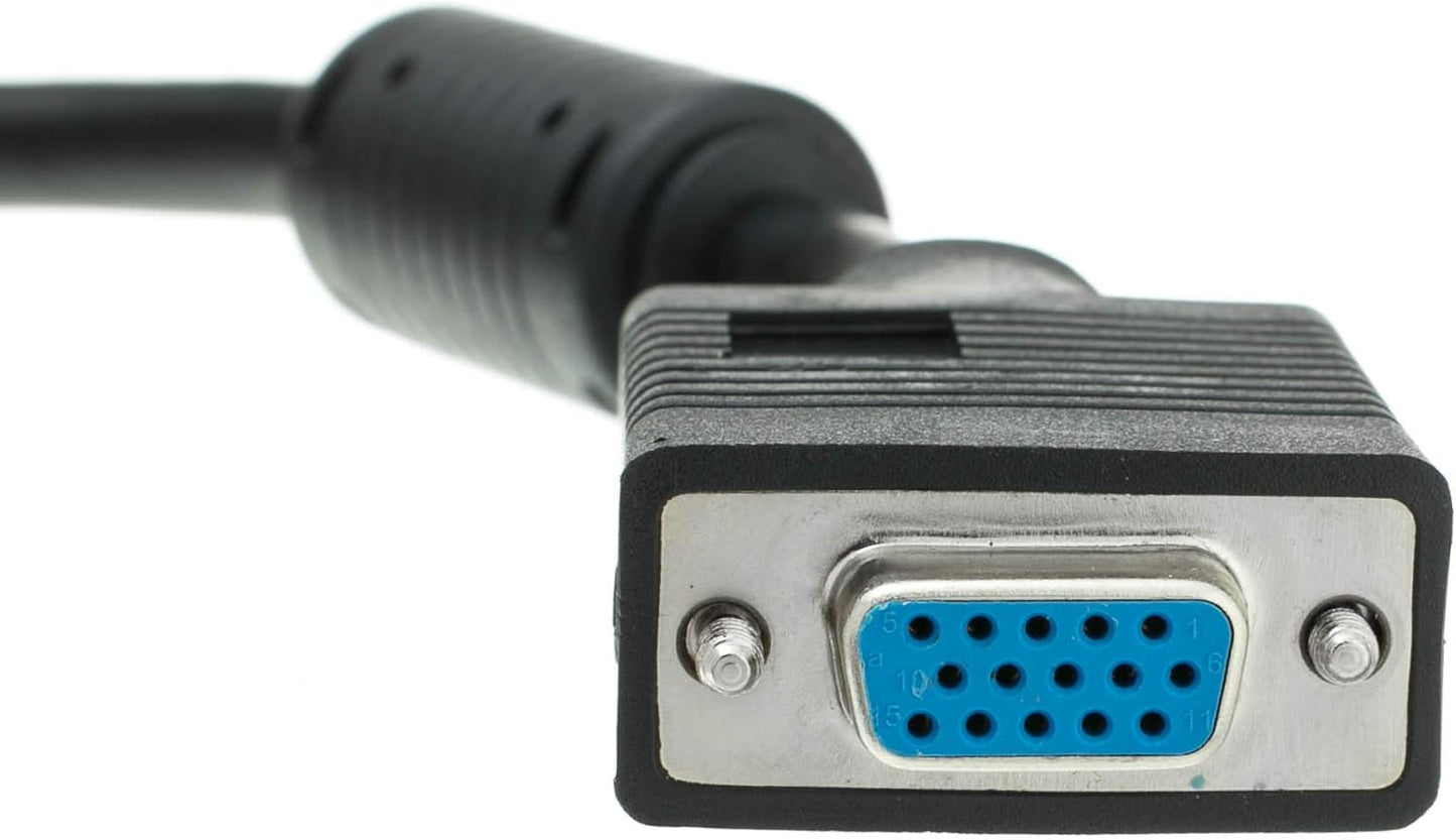 HD15 HD15 3 CableWholesale VGA Extension Cable SVGA Male to Female Male to Female Double Shielded Monitor Video Coaxial
