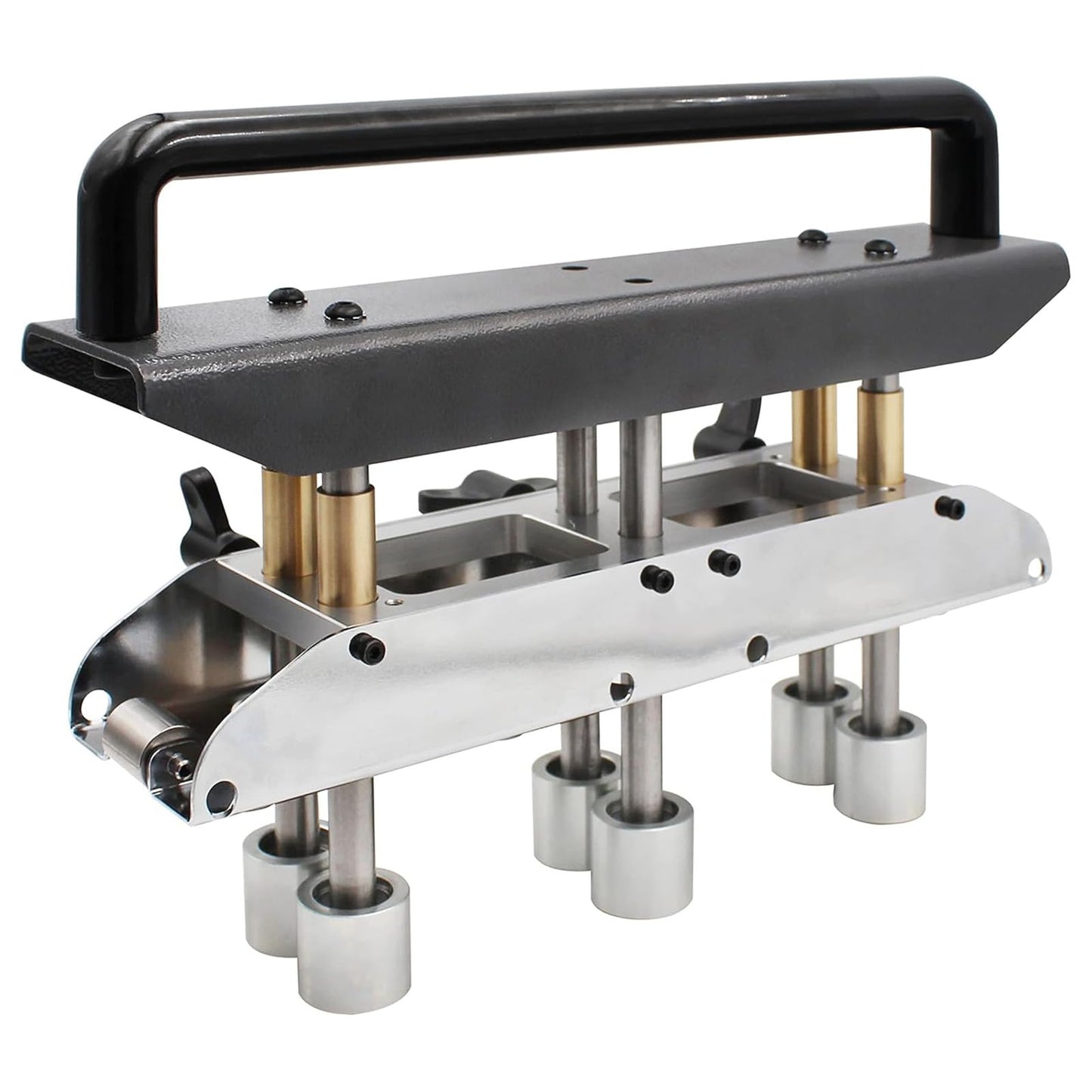 Metal Sheet Roller Bender Tool for Bending and Roofing, Adjustable 0-90 Degree Angle with 13-130mm Radius